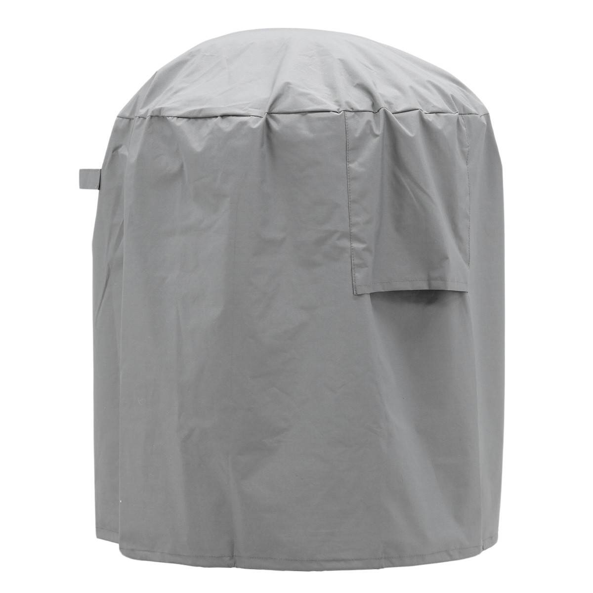 Paris Prix - Housse de Protection Barbecue "Klas" 90cm Gris - Image 1