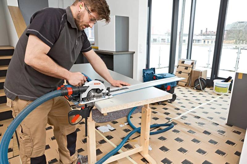 Bosch - Scie circulaire Ø 165 mm GKS 18V-57 G - BOSCH - sans batterie, ni chargeur - L-BOXX - 06016A2101 - Image 7