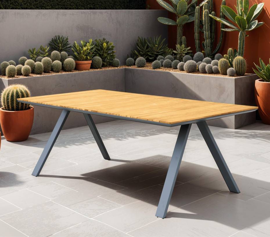 Ensemble table et chaises de jardin  6 places  CINCINNATOS - Image 7