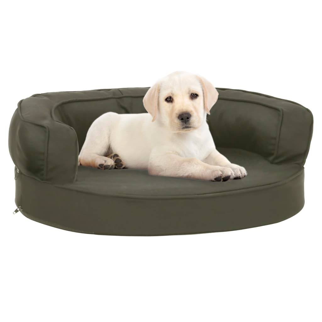 Vidaxl - Matelas de lit ergonomique pour chien 60x42 cm Aspect de lin vidaXL 171289 - Image 1