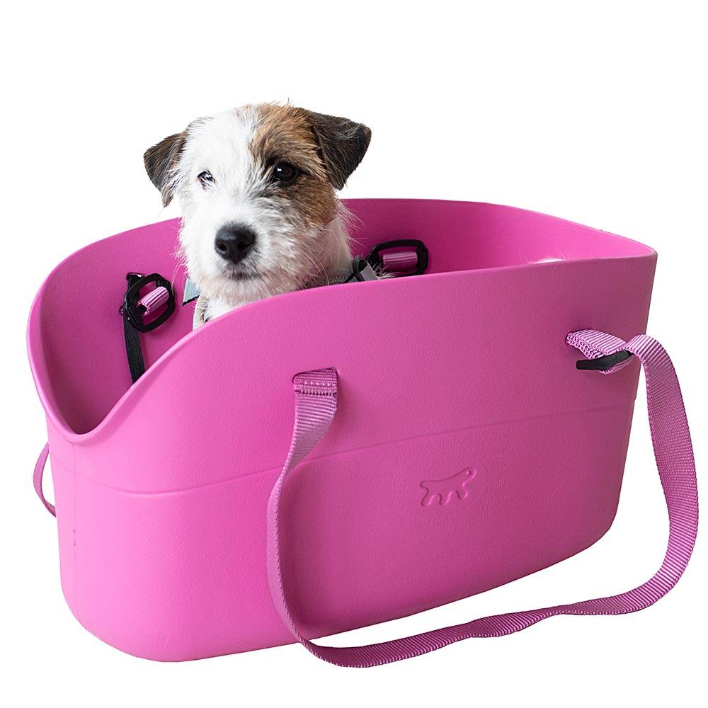 Ferplast - Ferplast Sac de transport pour chiens de petite taille WITH ME, EVA, caoutchouc souple plastifié, lavable, poignées réglables, ceinture de sécurité - Image 5