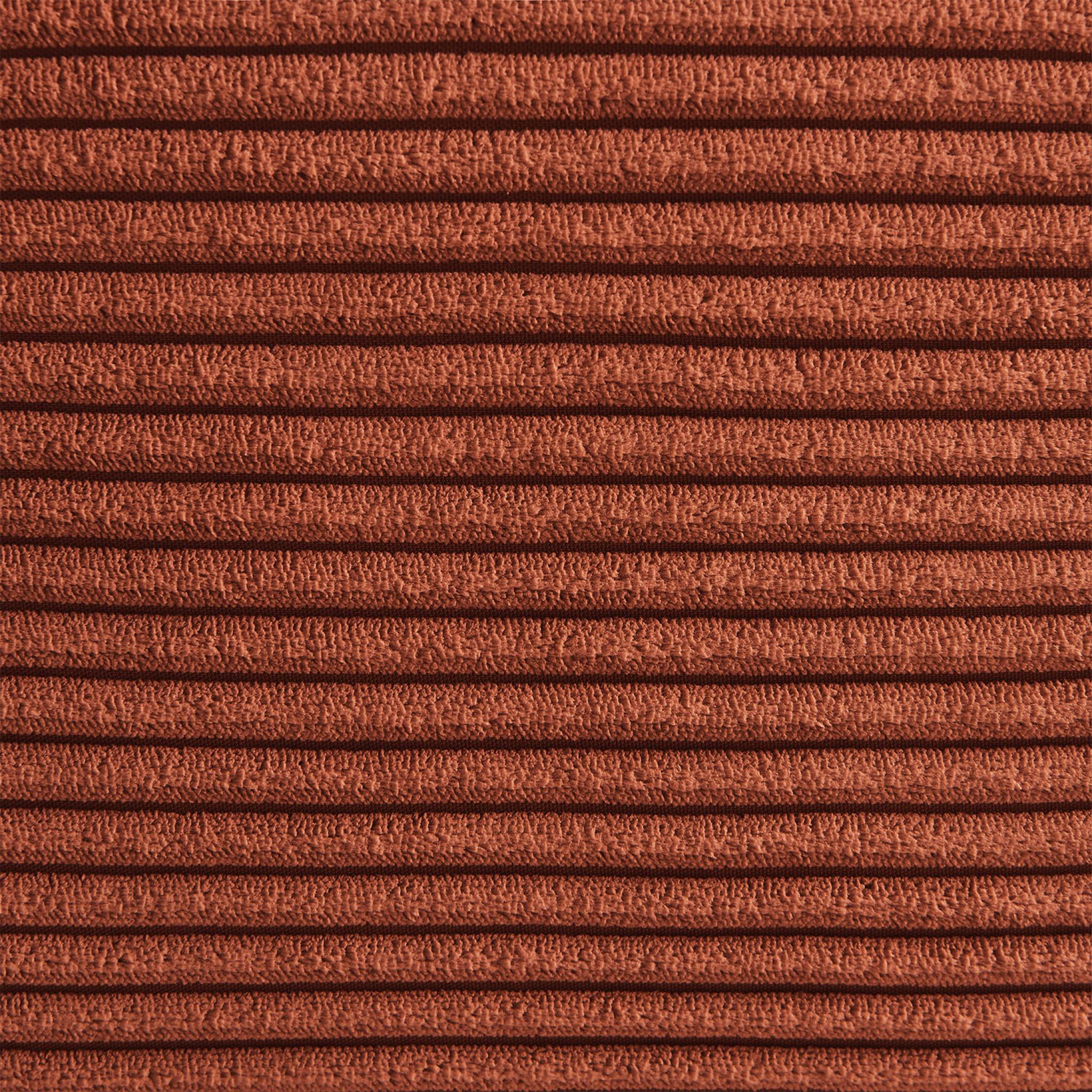 sweeek - Chauffeuse compressée velours côtelé 3 places terracotta - Sokol | sweeek - Image 7