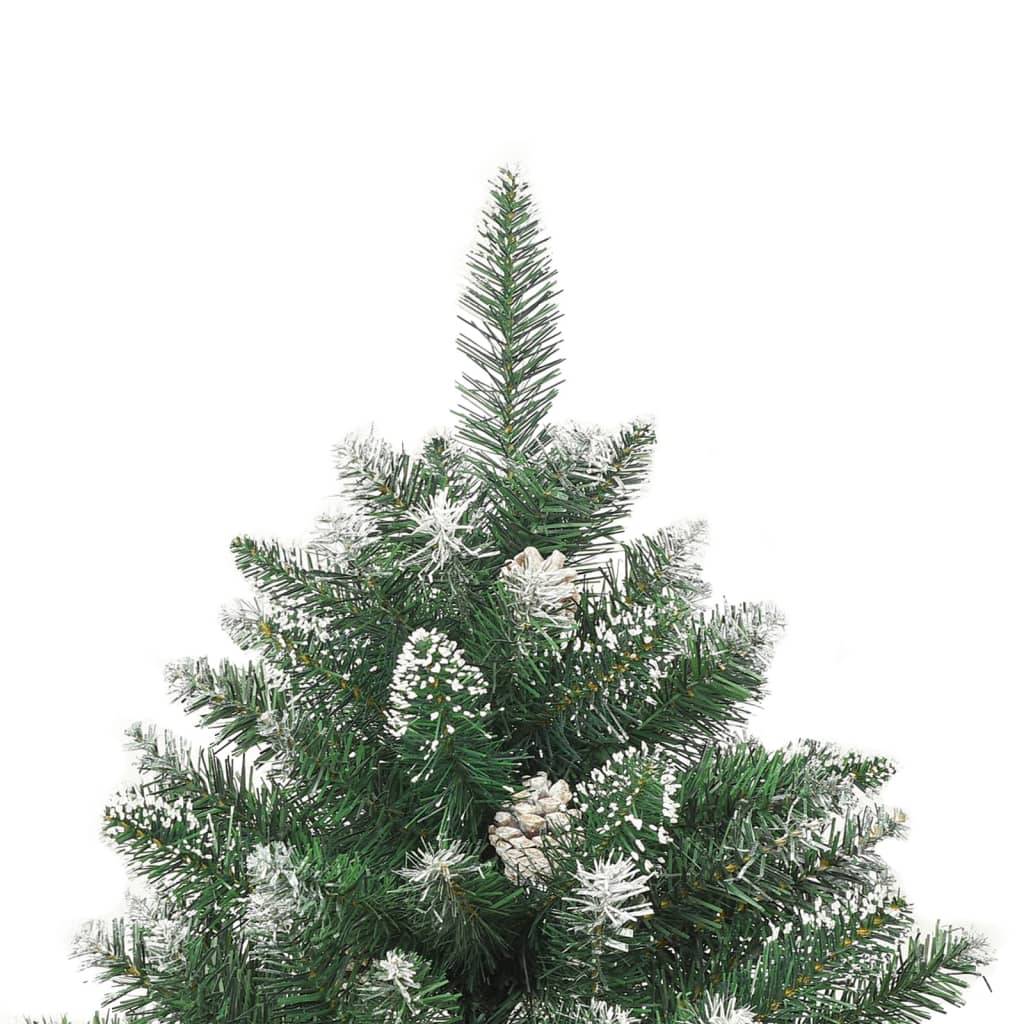 Vidaxl - Sapin de Noël artificiel avec support 180 cm PVC vidaXL 345161 - Image 4