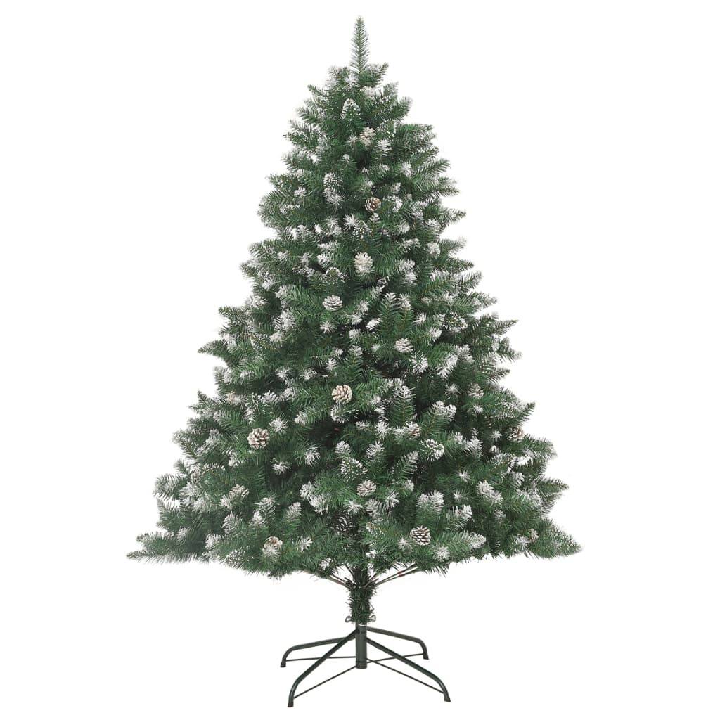 Vidaxl - Sapin de Noël artificiel avec support 180 cm PVC vidaXL 345161 - Image 2