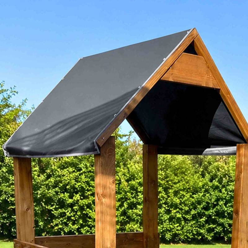 Soulet - Aire de jeux en bois premier âge avec toboggan ATHENES - Image 8