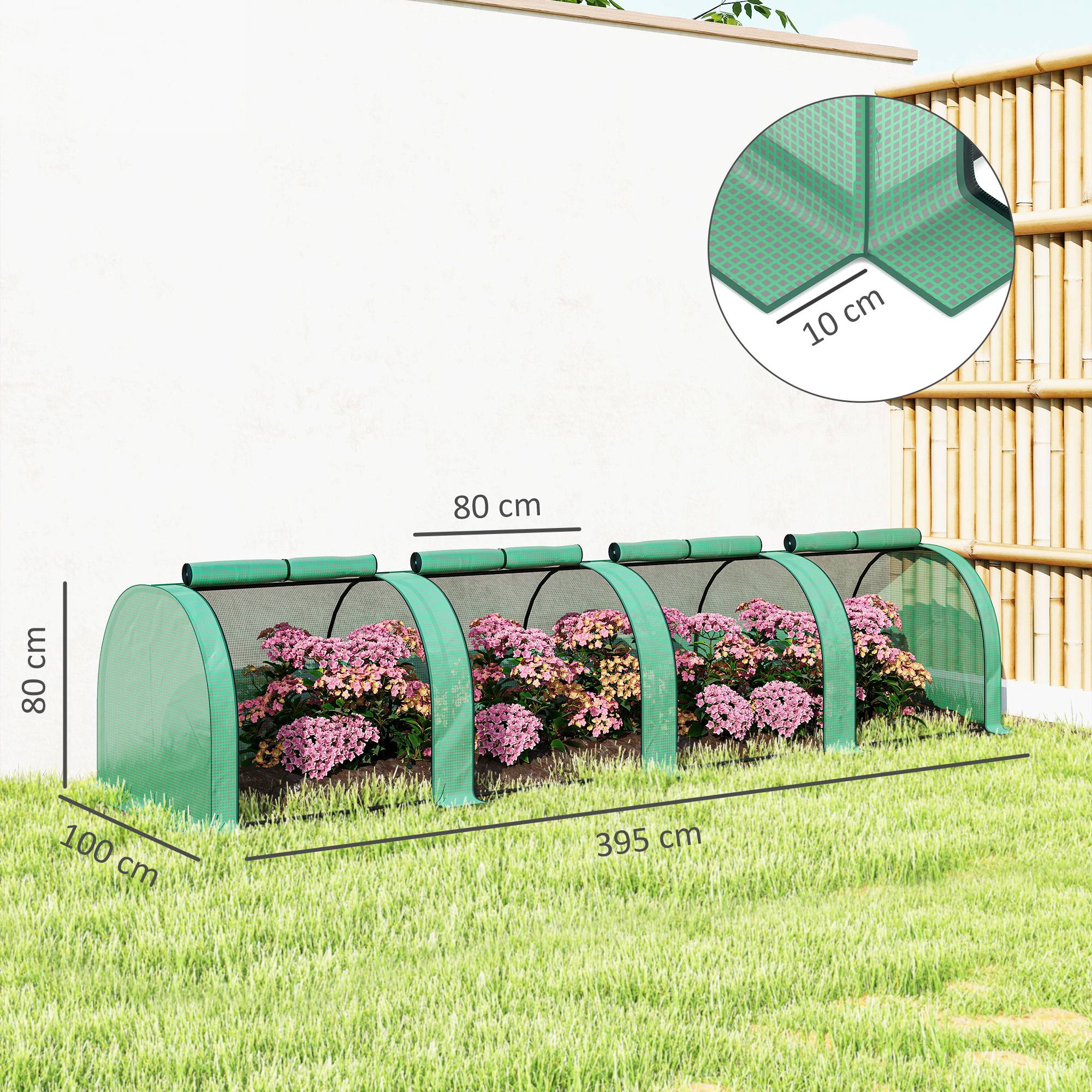 Serre de Jardin Mini Entrer Serres pour L'extérieur, Portable Serre