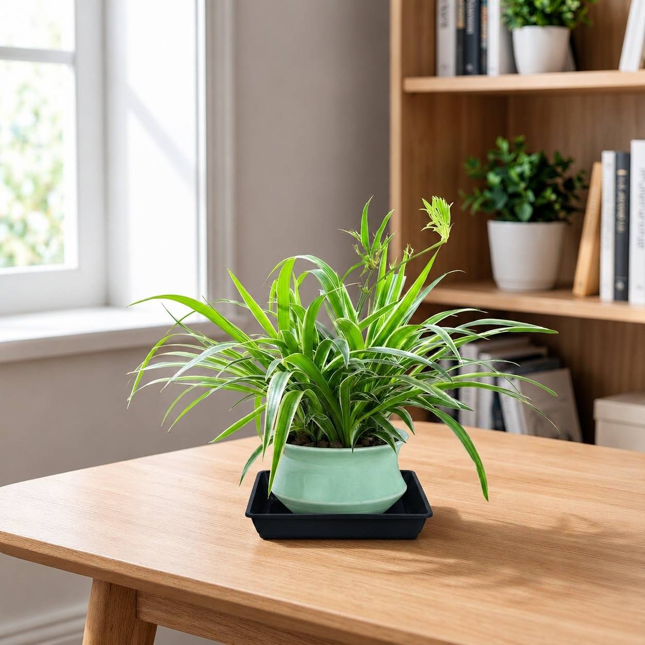 12 Soucoupes Plastique Rectangulaires pour Plantes Balcon Intérieur Extérieur - Image 6