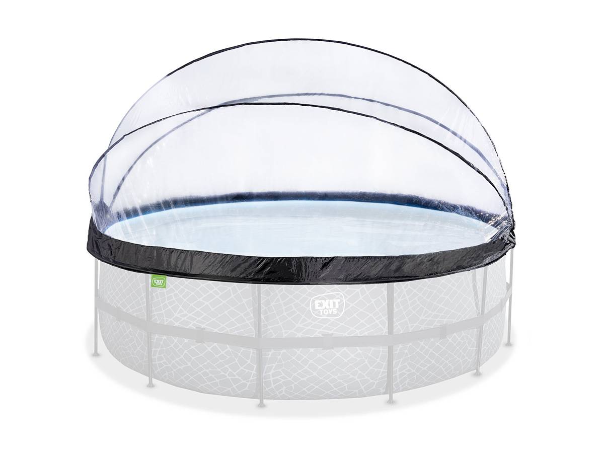 Exit Toys - Dôme pour piscine tubulaire ronde de Ø 4,40 à 4,60 m - Exit Toys