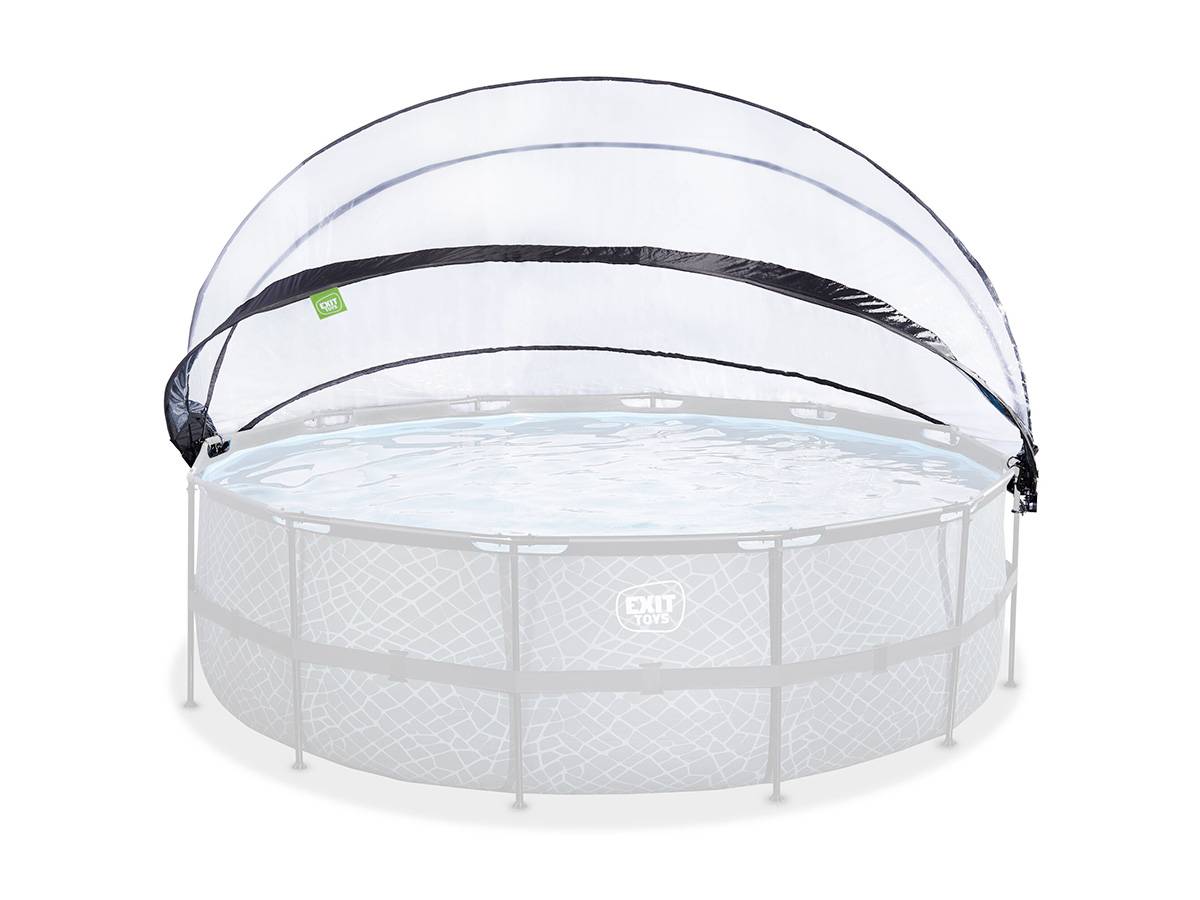 Exit Toys - Dôme pour piscine tubulaire ronde de Ø 4,40 à 4,60 m - Exit Toys - Image 2