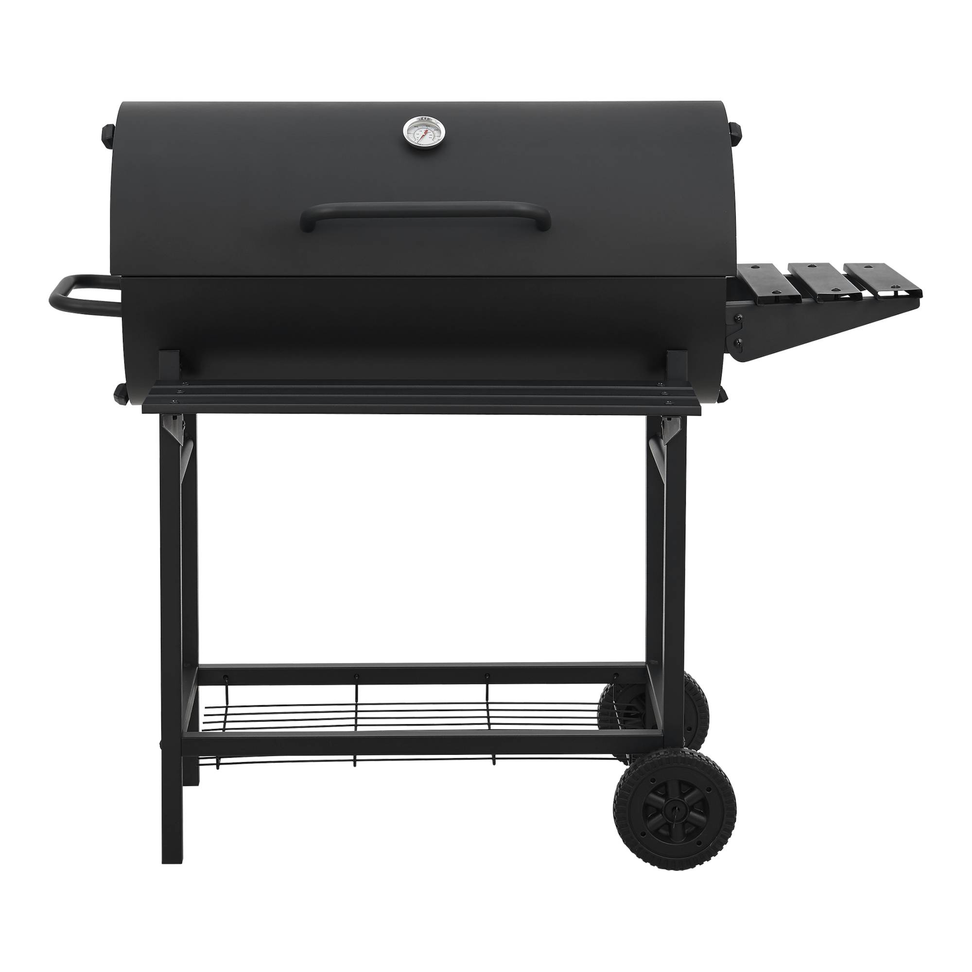 Casa.Pro - Chariot de barbecue au charbon de bois Armento 95 x 108 x 61 cm noir casa.pro - Image 3