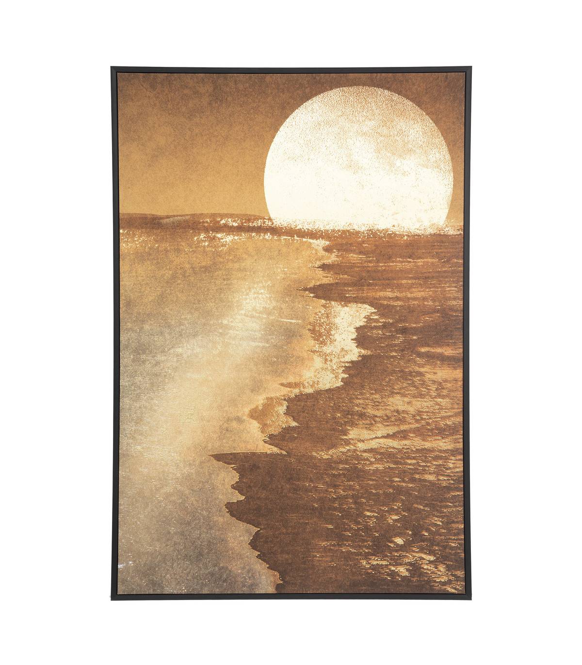Tableau Toile murale imprimée et encadrée Soleil 60 x 90 cm - Image 1
