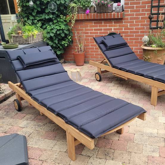 Matelas Noir pour bain de soleil - TECK'Attitude - Image 2
