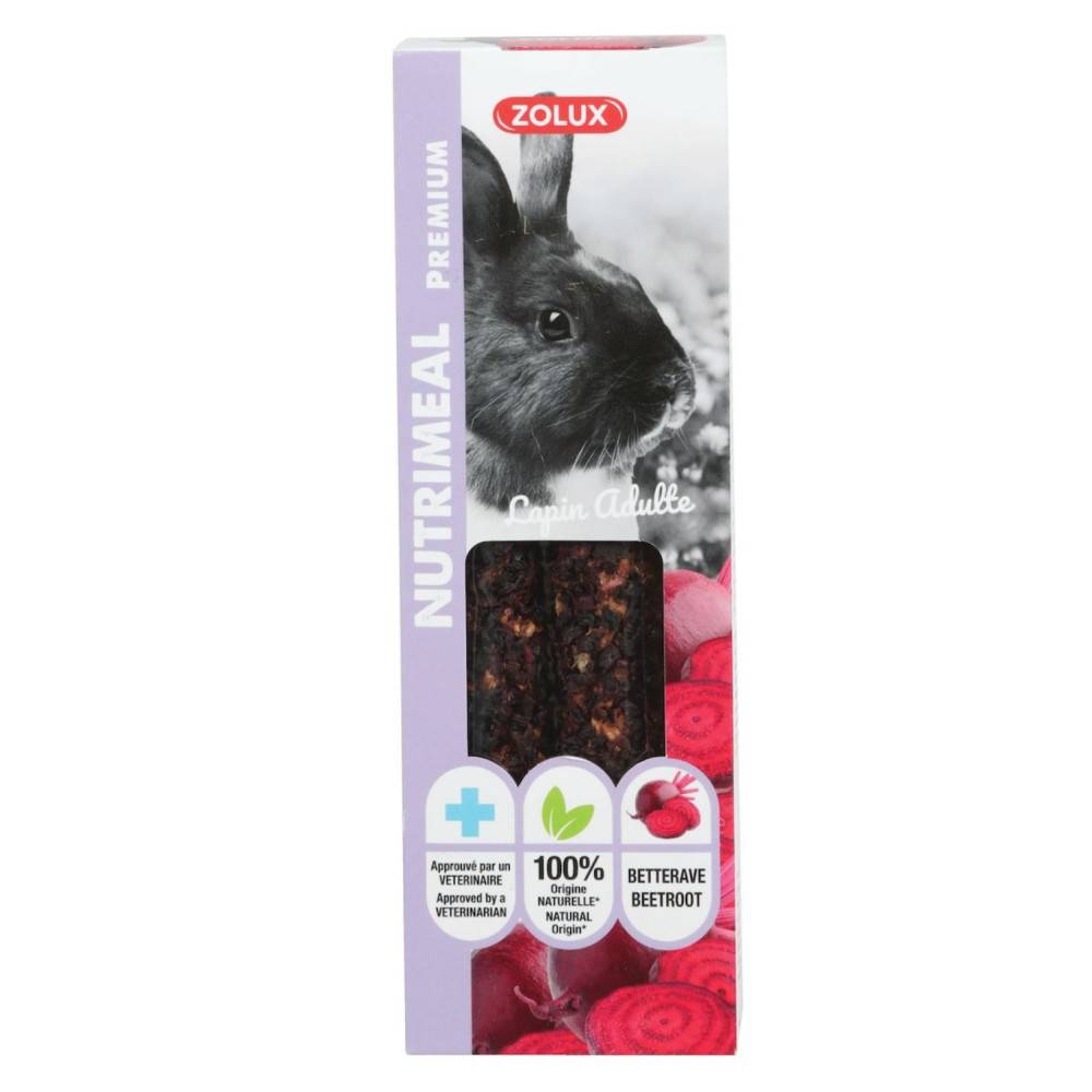 Zolux - zolux - Friandises 2 sticks premium betterave pour lapin adulte , pour lapin - Image 1