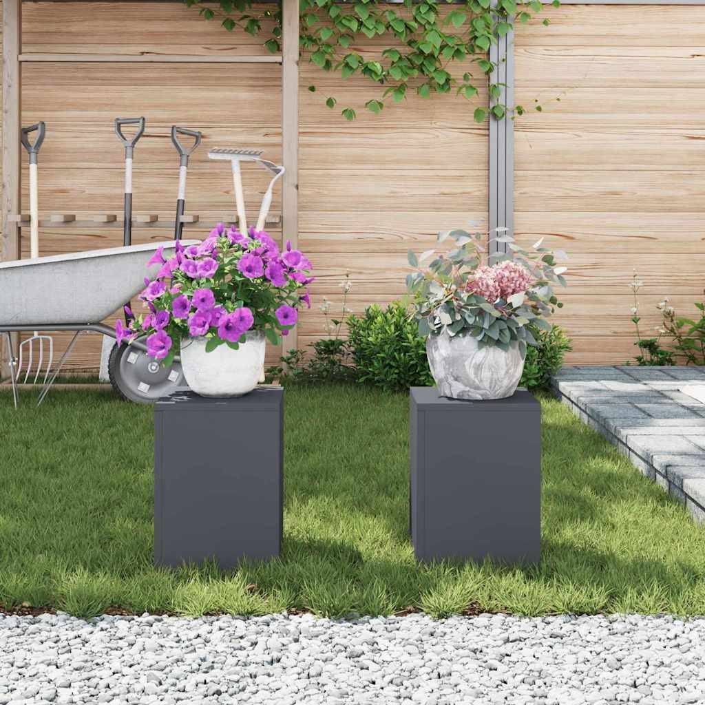 Support plante Prolenta Anthracite 24 X 24 X 35 cm - P95051A - Image 4