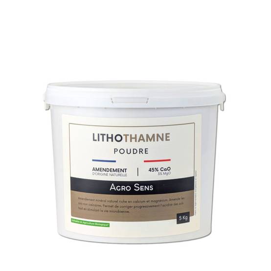 Lithothamne en poudre - Amendement calcaire naturel pour le jardin - Seau 5 kg - Image 1