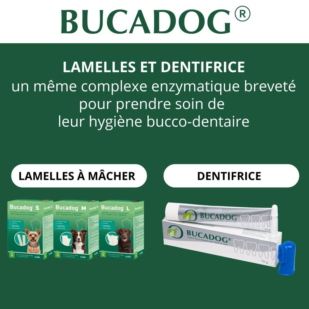 Bucadog Lamelles Dentaires Chien OSALIA 141gr - Image 6