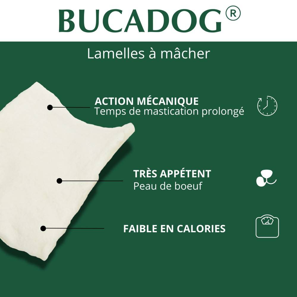 Bucadog Lamelles Dentaires Chien OSALIA 141gr - Image 5