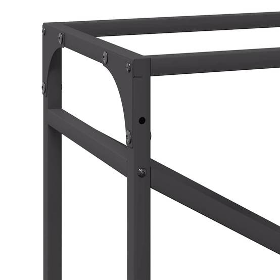 Porte-bûches vertical acier pour cheminée intérieur Noir 60x100 cm – ComfortXL Outdoor Living - Image 8