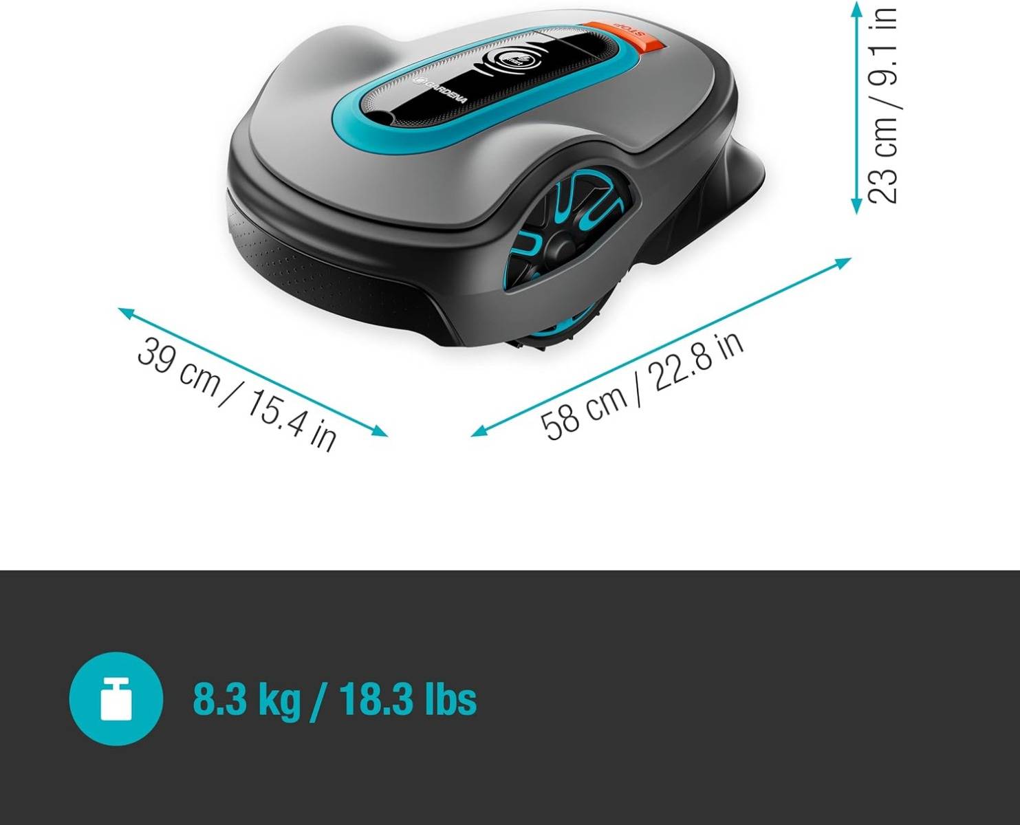Gardena - Tondeuse robot smart SILENO life 750 - surface jusqu'à 750 m - commande par smart App ² Gardena - Image 9