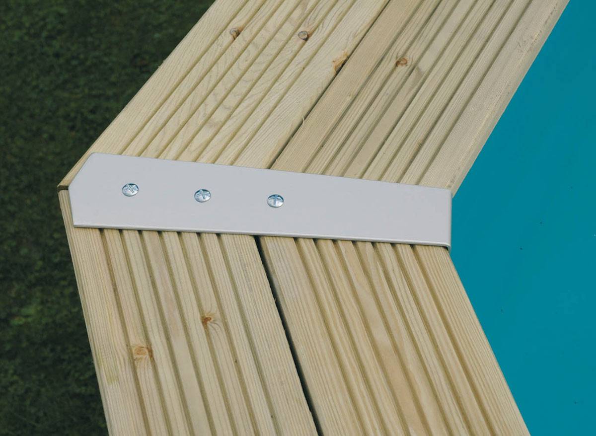 Ubbink - Piscine bois Océa 5,80 x 1,30 m - Liner bleu - Ubbink - Image 8