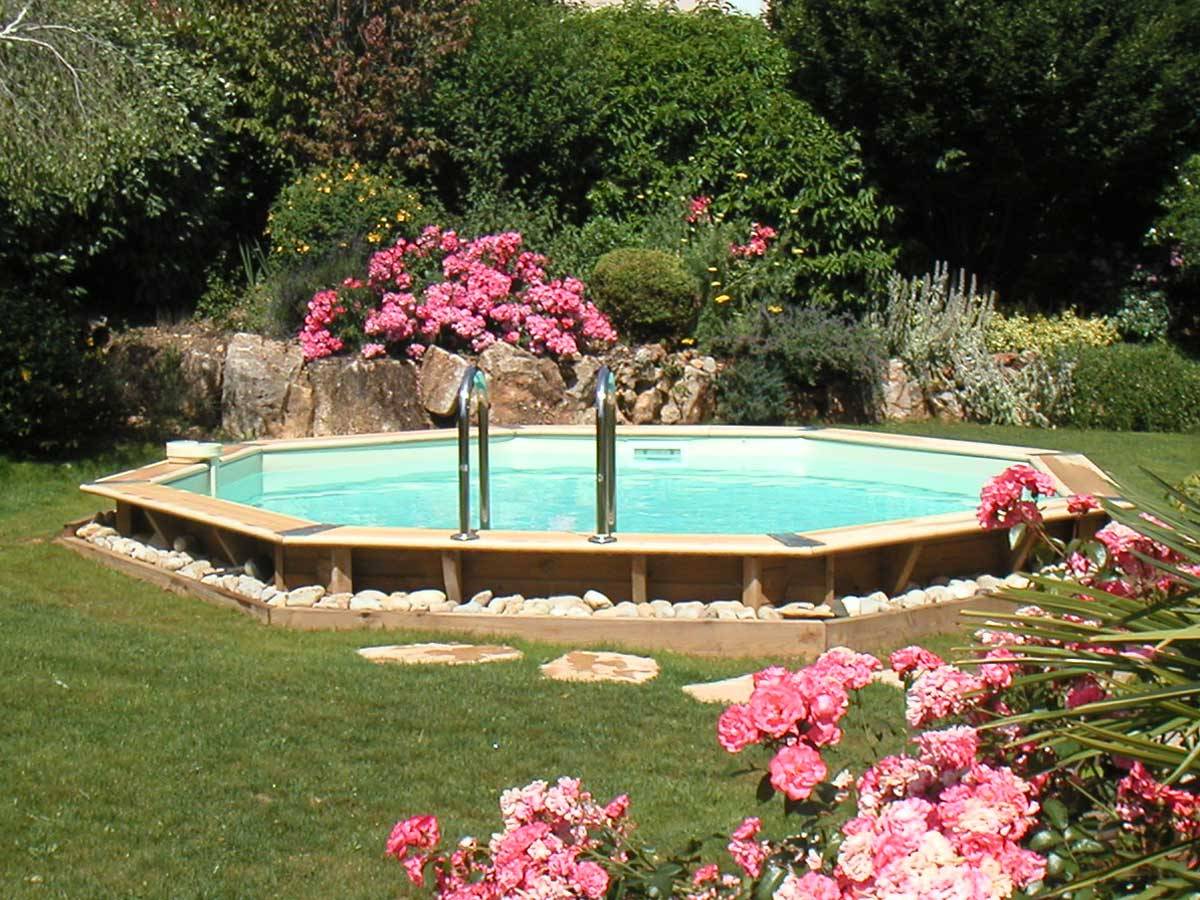 Ubbink - Piscine bois Océa 5,80 x 1,30 m - Liner bleu - Ubbink - Image 4