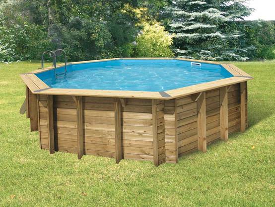 Ubbink - Piscine bois Océa 5,80 x 1,30 m - Liner bleu - Ubbink - Image 5