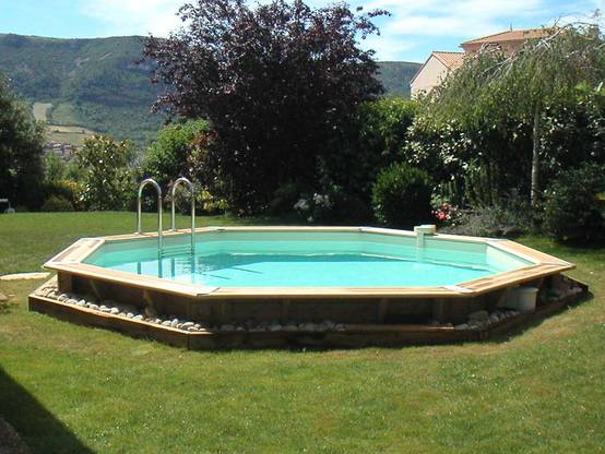 Ubbink - Piscine bois Océa 5,80 x 1,30 m - Liner bleu - Ubbink - Image 2