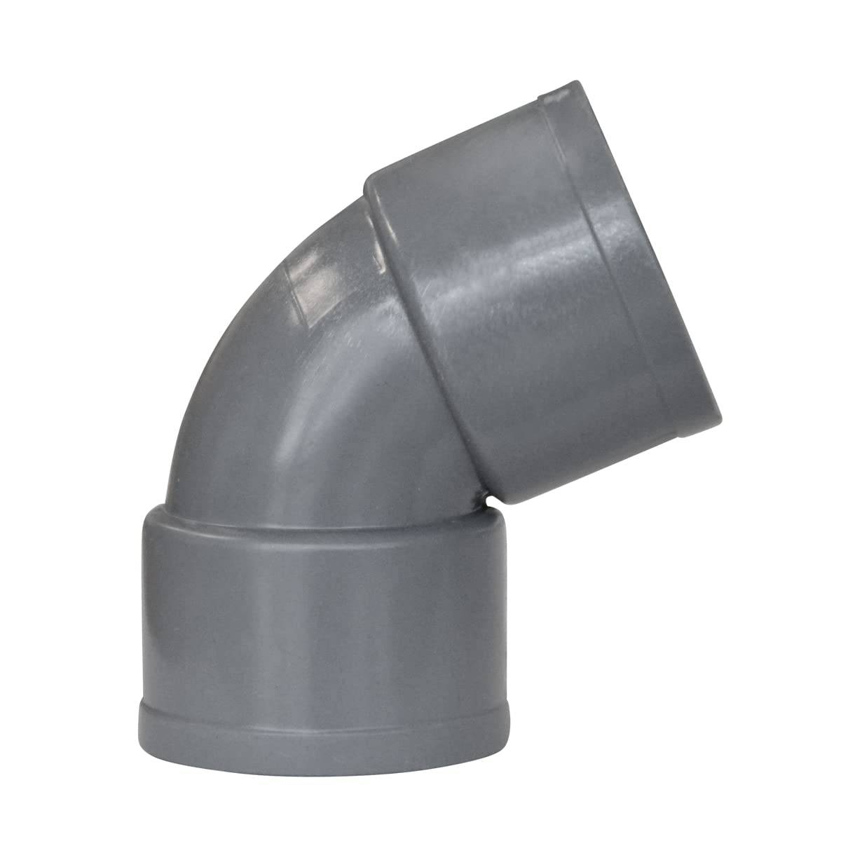 Jardibric - Jardibric - Coude PVC Évacuation Ø40 mm 87°30 Femelle Femelle - Raccord PVC Canalisation Évacuation - Image 1