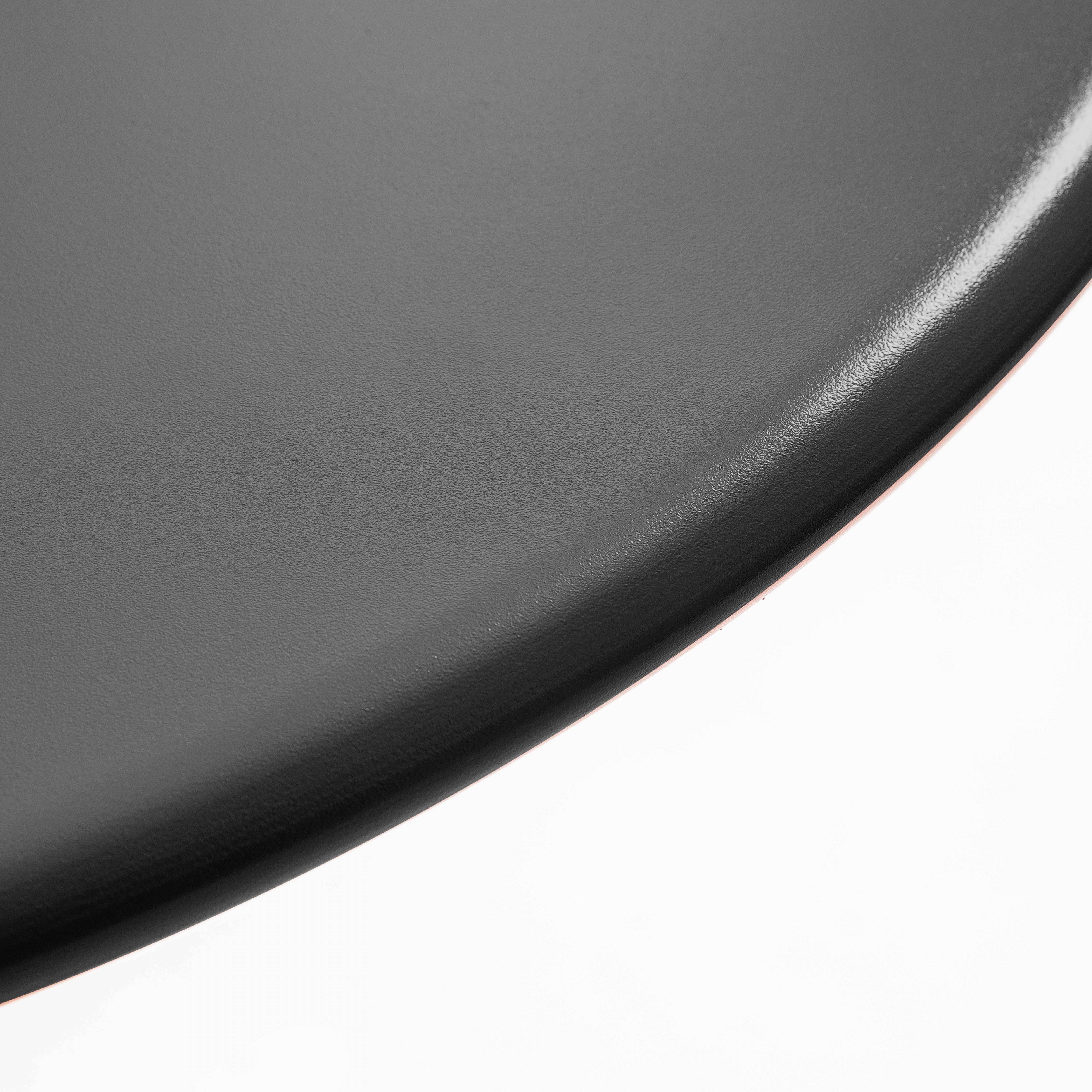 Oviala - Ensemble table ronde et 2 chaises de jardin bistrot en métal gris Palavas - Oviala - Image 4