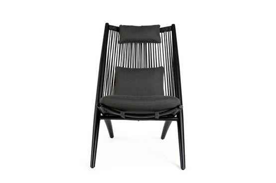 Autre - Chiliennes de jardin lounge design en métal (lot de 2) - BELLE ILE - Image 6