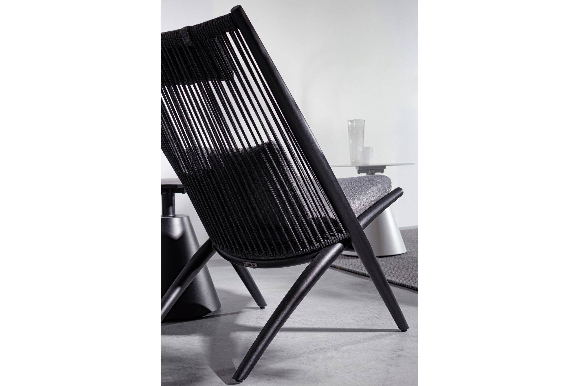Autre - Chiliennes de jardin lounge design en métal (lot de 2) - BELLE ILE - Image 4