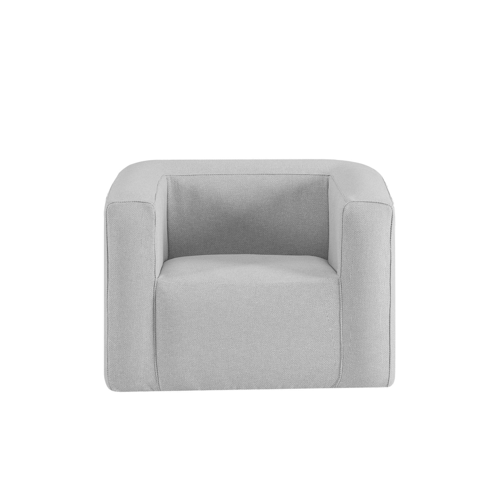 Fauteuil gonflable Terracotta - Intérieur et extérieur - Couleur Gris clair - Image 2