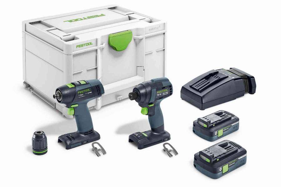 Set de vissage sans fil TID 18 HPC 4.0 I-Set T18 FESTOOL - 577244 - Image 1