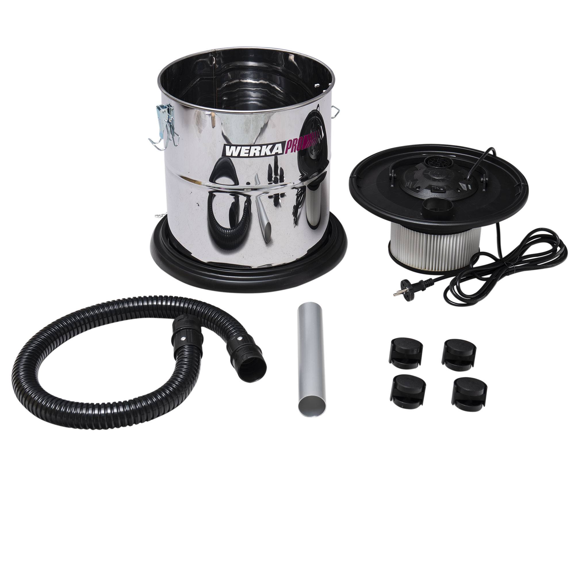 WERKA PRO - Aspirateur avaleur de cendres 1200w 20 L - Image 2
