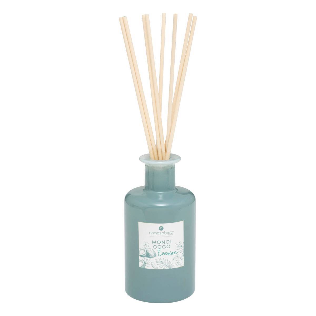 Atmosphera - Diffuseur de parfum Maël 200ml verre monoï coco - Atmosphera Créateur d'intérieur - Image 2