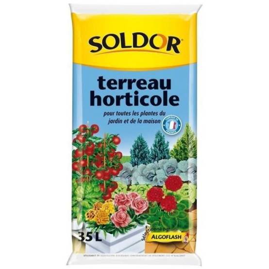 Terreau horticole SOLDOR 35 L - Image 1