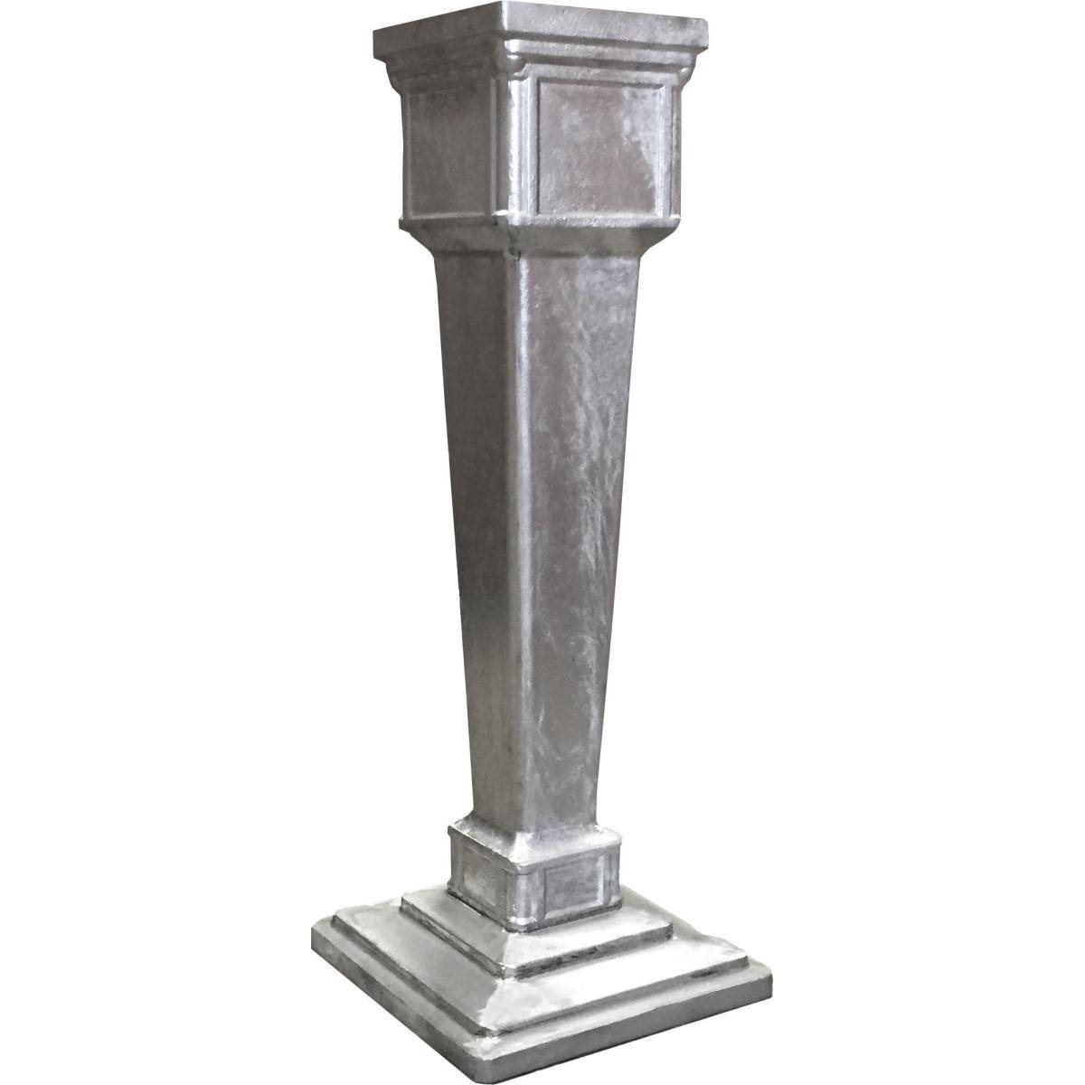 La Boite Jaune - Colonne pour boîte aux lettres en aluminium grand modèle 1950 - Image 1