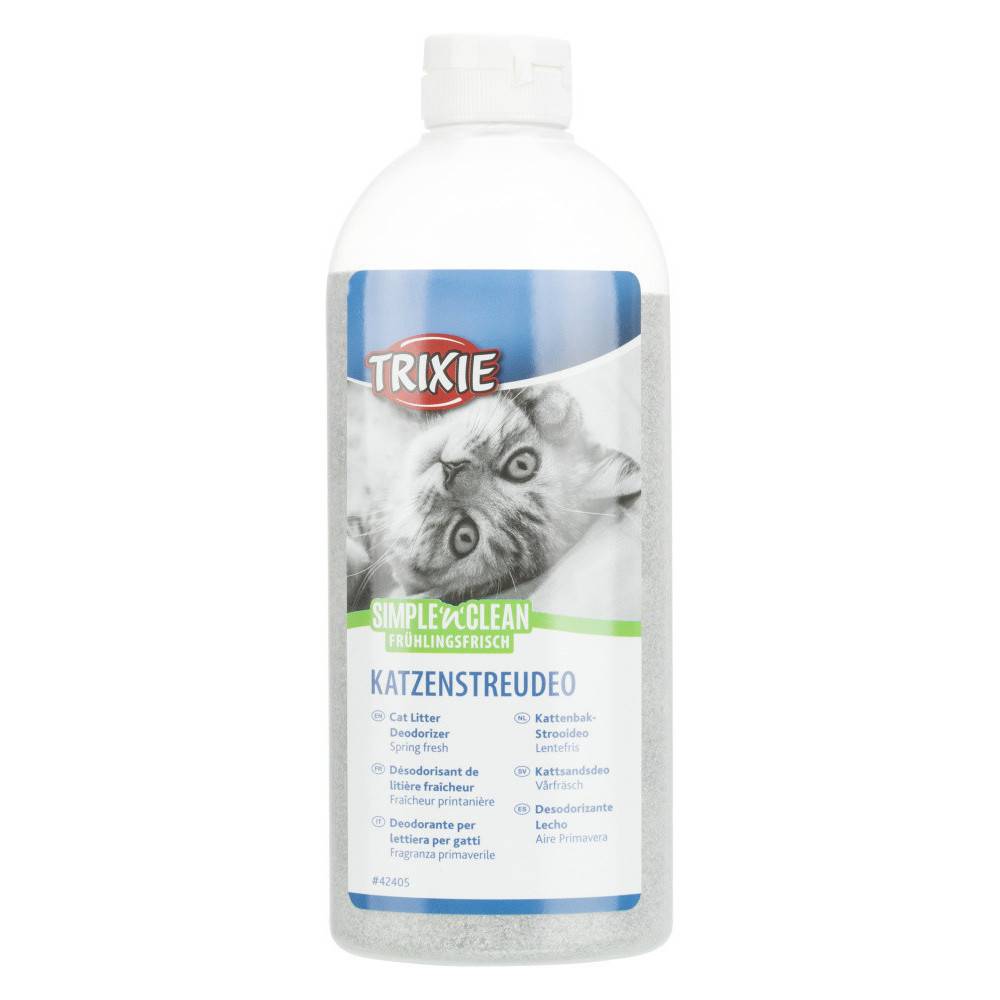 Trixie - Trixie - Désodorisant de litière Simple'n'Clean printanière 750 g pour chat - Image 1