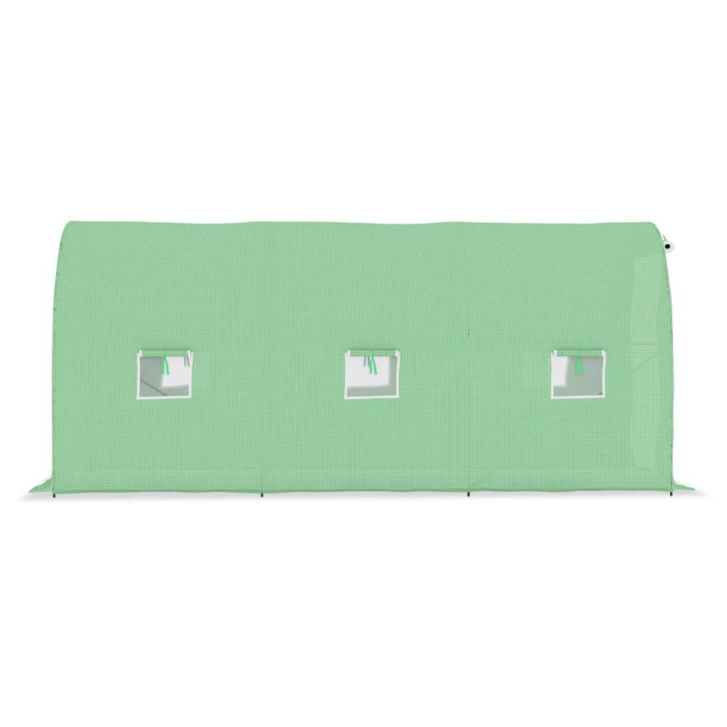 Serre de jardin 9m² - Serre de culture 4,5x2x2 m MP692 MAISON CHIC - Image 4