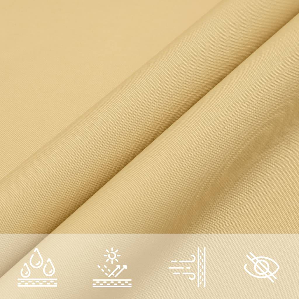 Voile d'ombrage polyester oxford sable 6 x 6 m - PANGIVO - Image 8