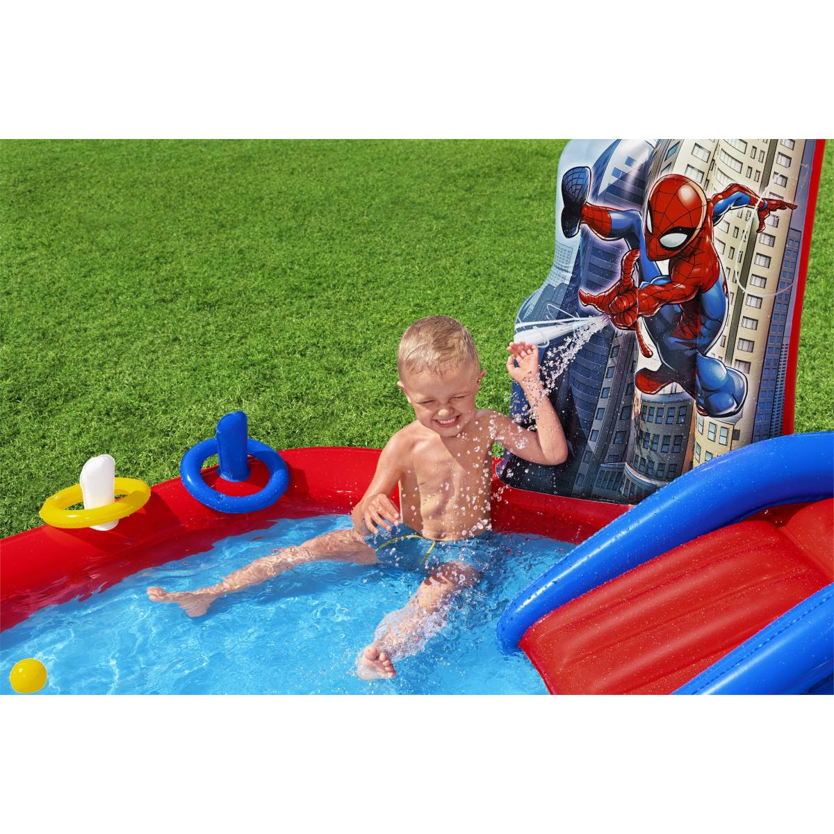 Bestway - Aire de jeux gonflable spider-man 2,11 m x 2,06 m x 1,27 m 98793 Bestway - Image 3