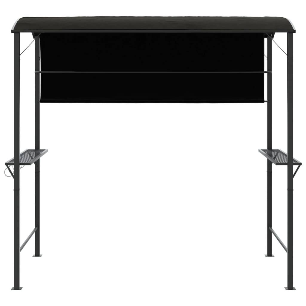 Tonnelle de Barbecue Métal Abri pour Grillade Extérieur Robuste Anthracite 2.2x1.1 m – ComfortXL Outdoor Living - Image 3
