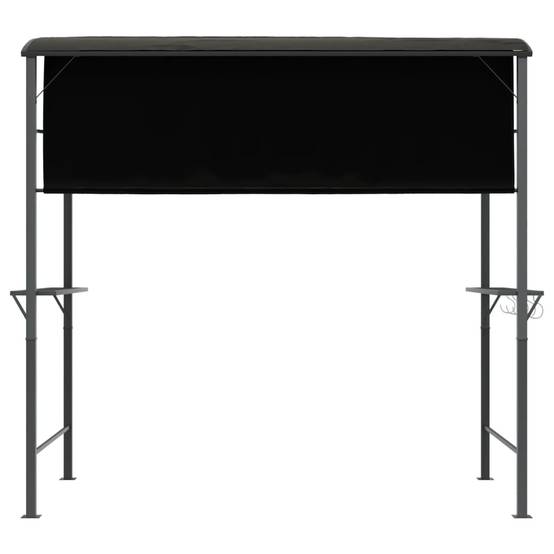 Tonnelle de Barbecue Métal Abri pour Grillade Extérieur Robuste Anthracite 2.2x1.1 m – ComfortXL Outdoor Living - Image 5