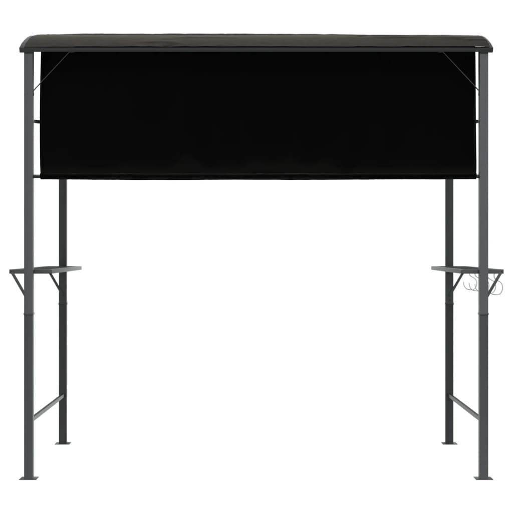 Tonnelle de Barbecue Métal Abri pour Grillade Extérieur Robuste Anthracite 2.2x1.1 m – ComfortXL Outdoor Living - Image 5