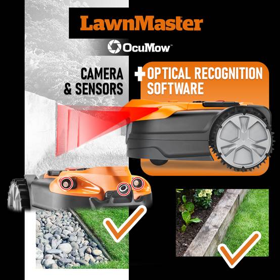 Lawnmaster - Robot tondeuse autonome 24V avec station de charge, sans fil périmétrique - Le robot le plus simple du marché - Image 3