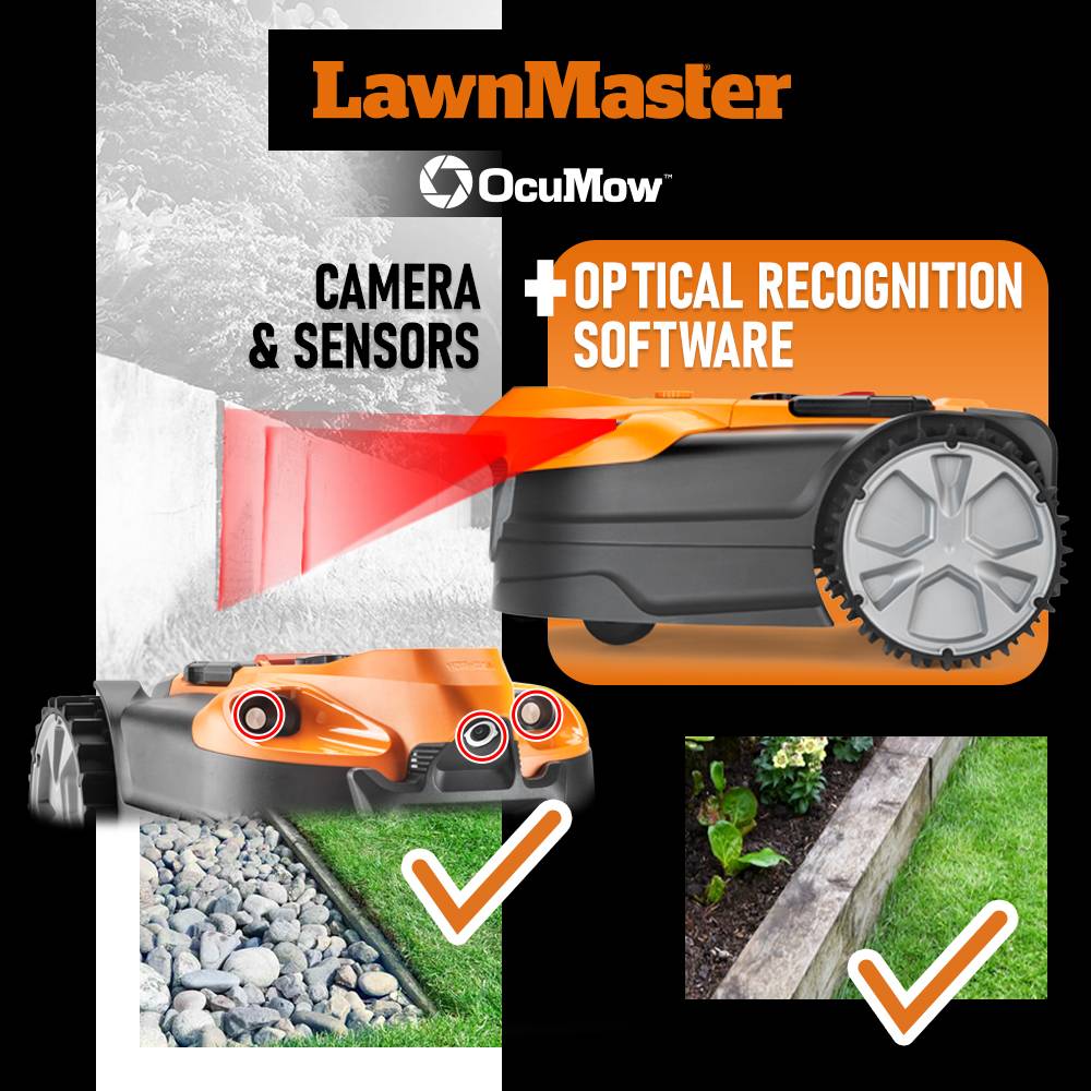 Lawnmaster - Robot tondeuse autonome 24V avec station de charge, sans fil périmétrique - Le robot le plus simple du marché - Image 3