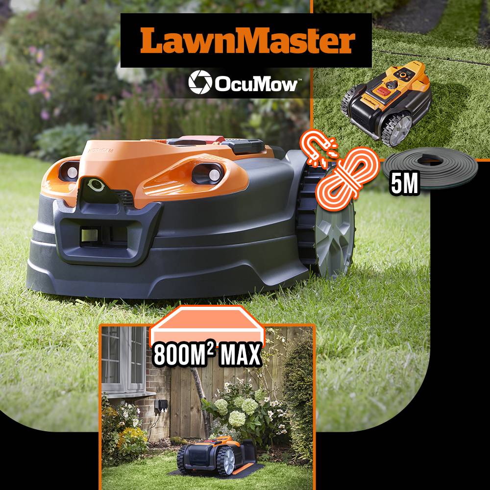 Lawnmaster - Robot tondeuse autonome 24V avec station de charge, sans fil périmétrique - Le robot le plus simple du marché - Image 5