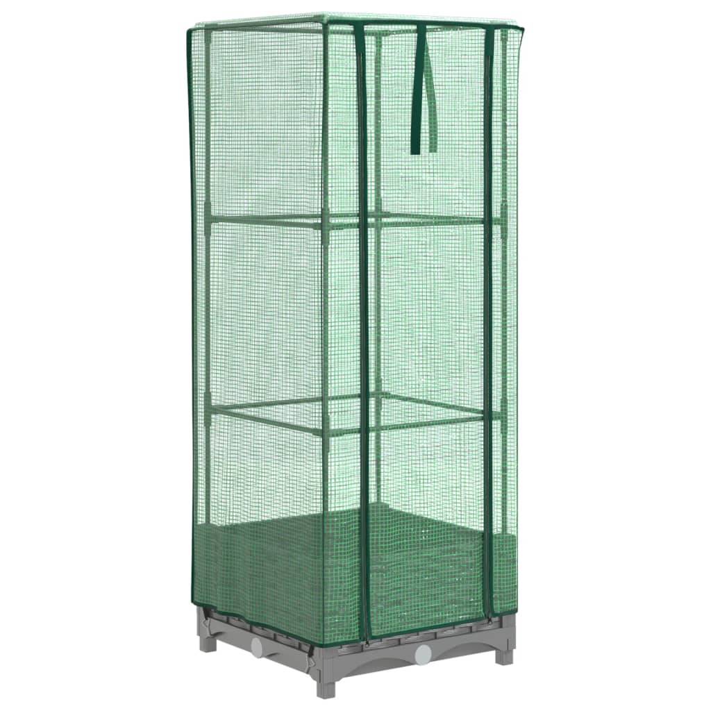 Prolenta Premium - Jardinière polypropylène gris 40 x 40 x 23 cm - Prolenta premium p330.3 - Image 1