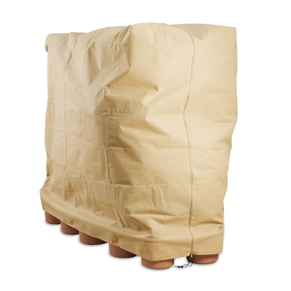 Housse d'hivernage large pour plante 200 x 240 Beige - Image 2