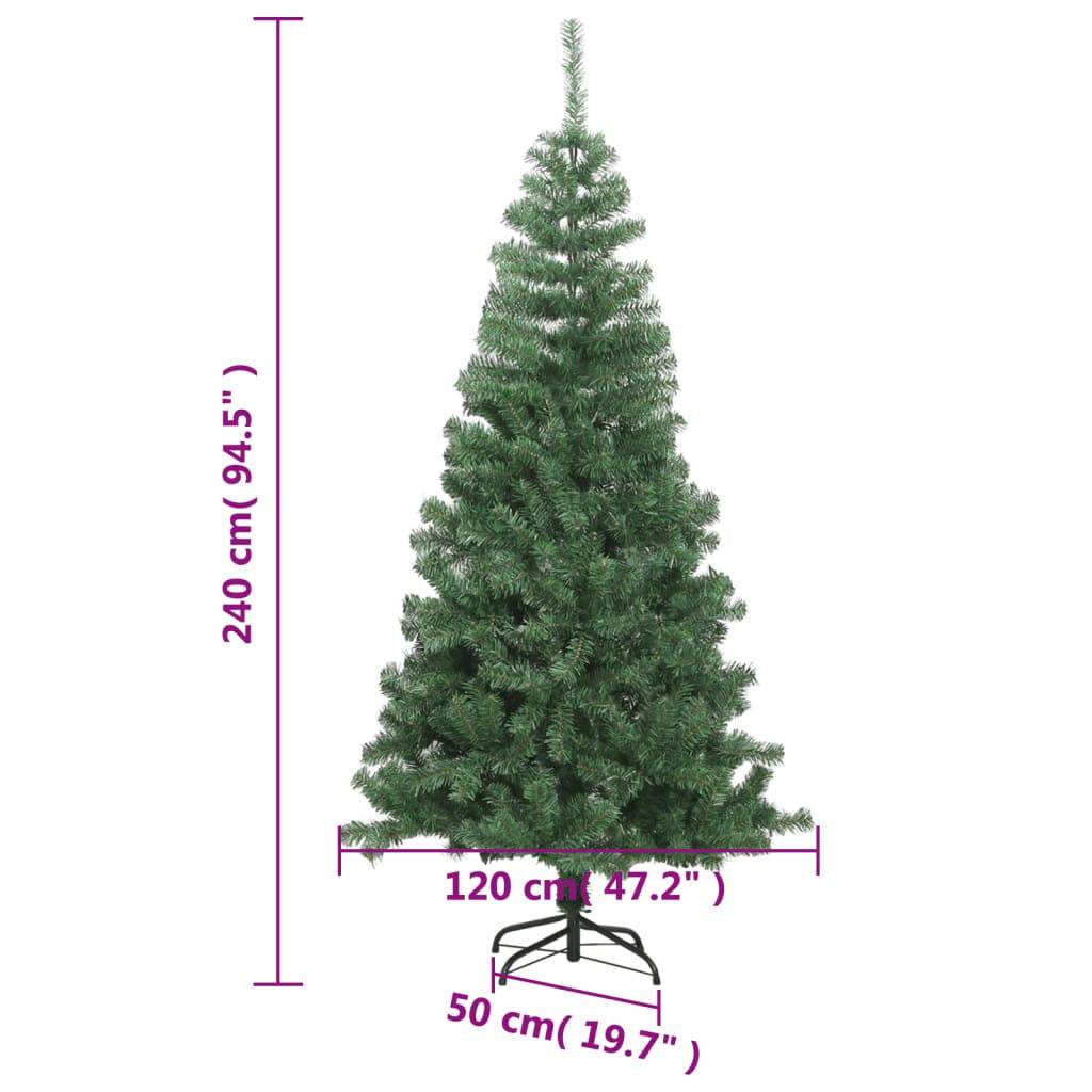 Vidaxl - Sapin de Noël artificiel L 240 cm Vert vidaXL 244192 - Image 3